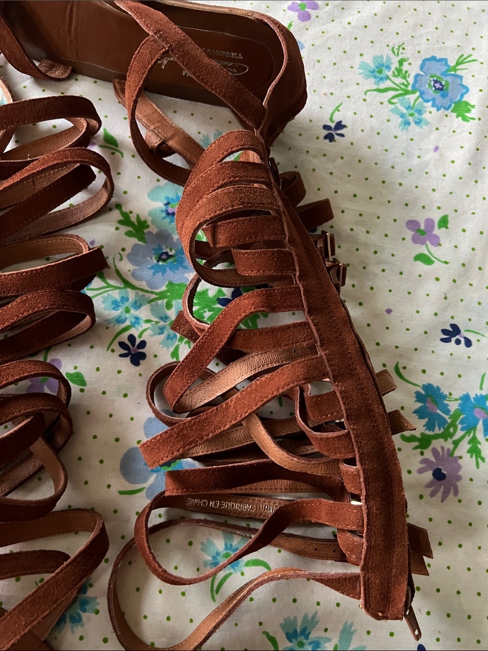 Jeffrey Campbell x Free People Ramona Gladiator Sandals - 9 - Picture 3 of 13